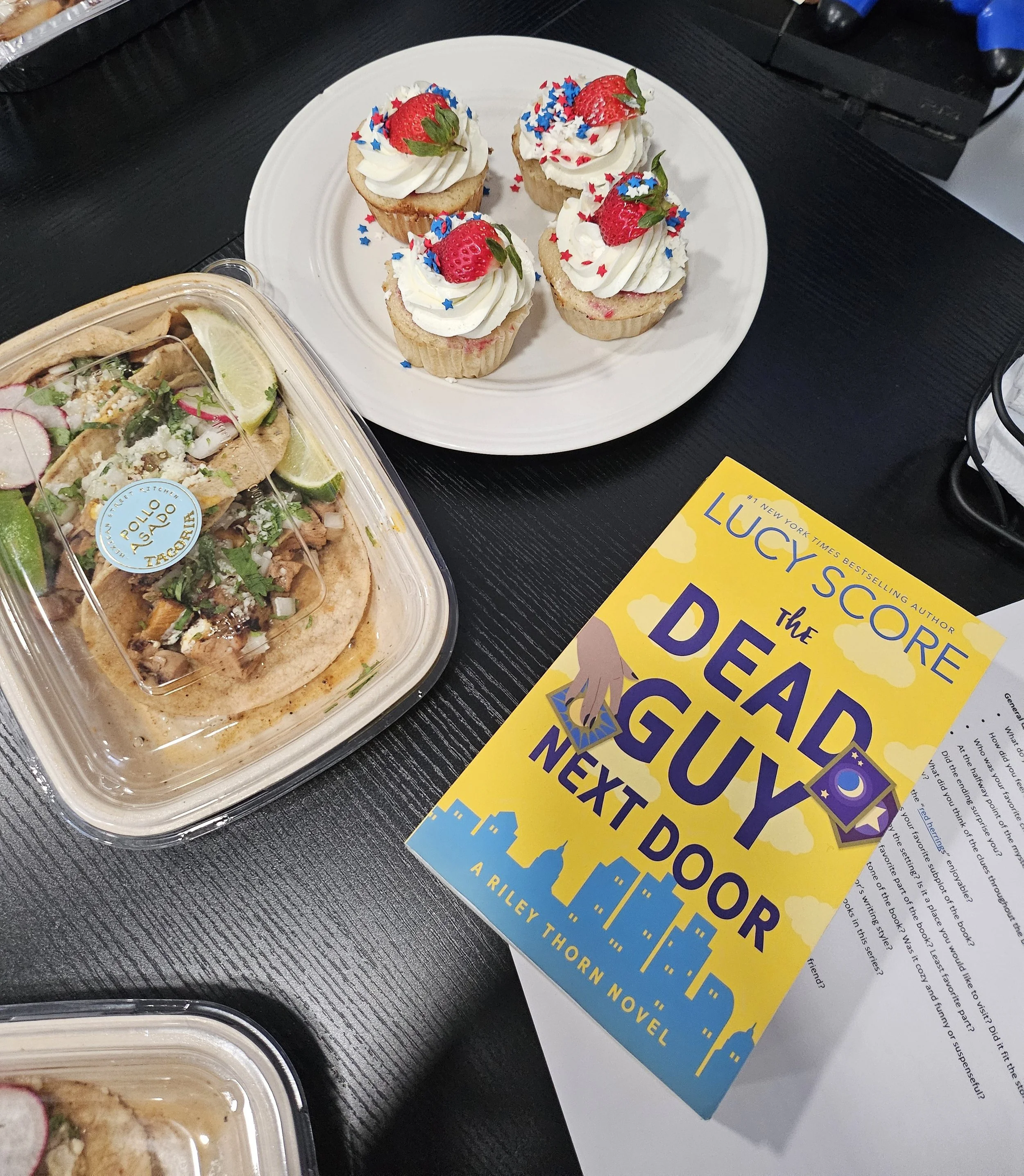 Book Club “The Dead Guy Next Door”