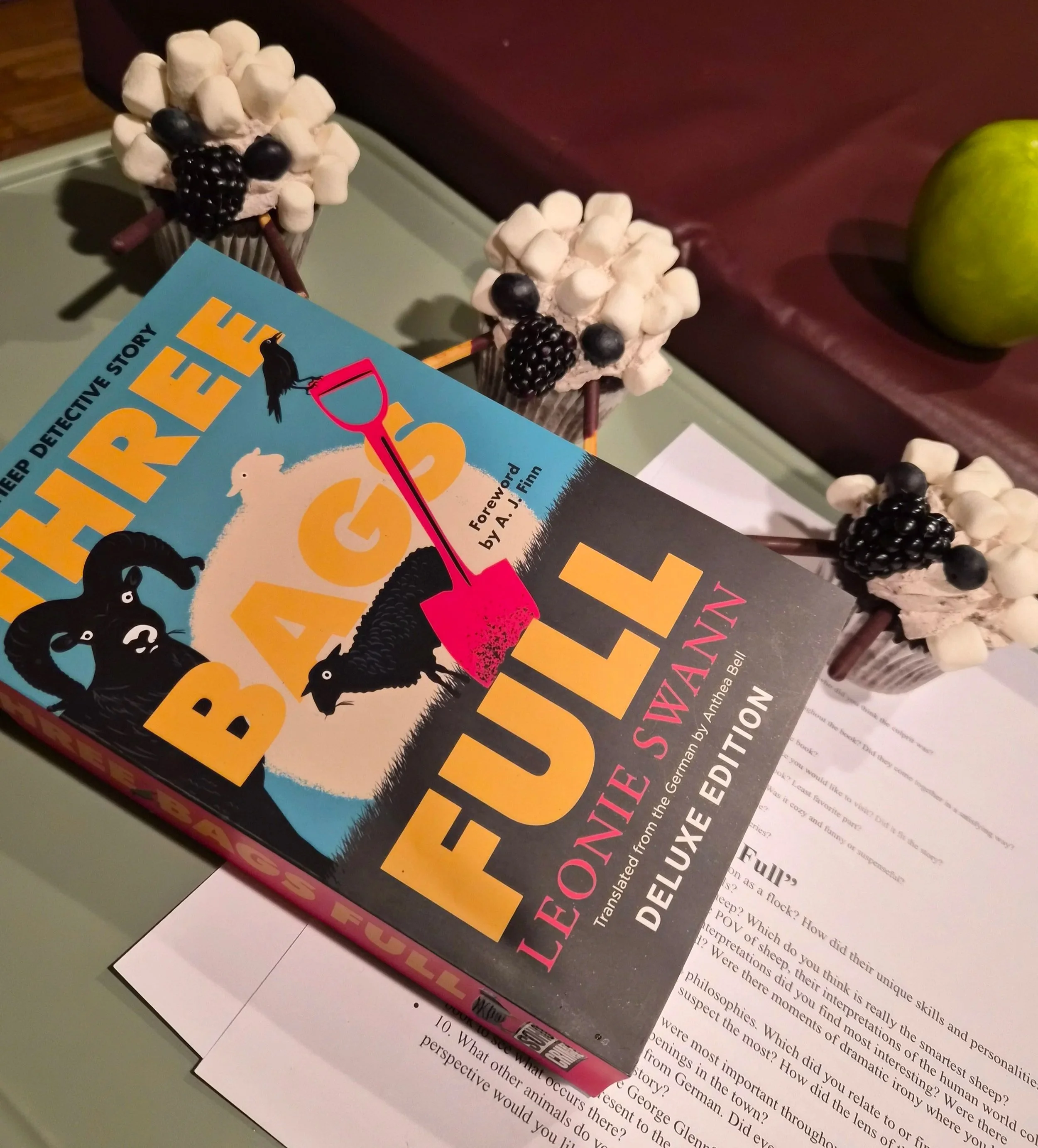 Book Club “Three Bags Full”