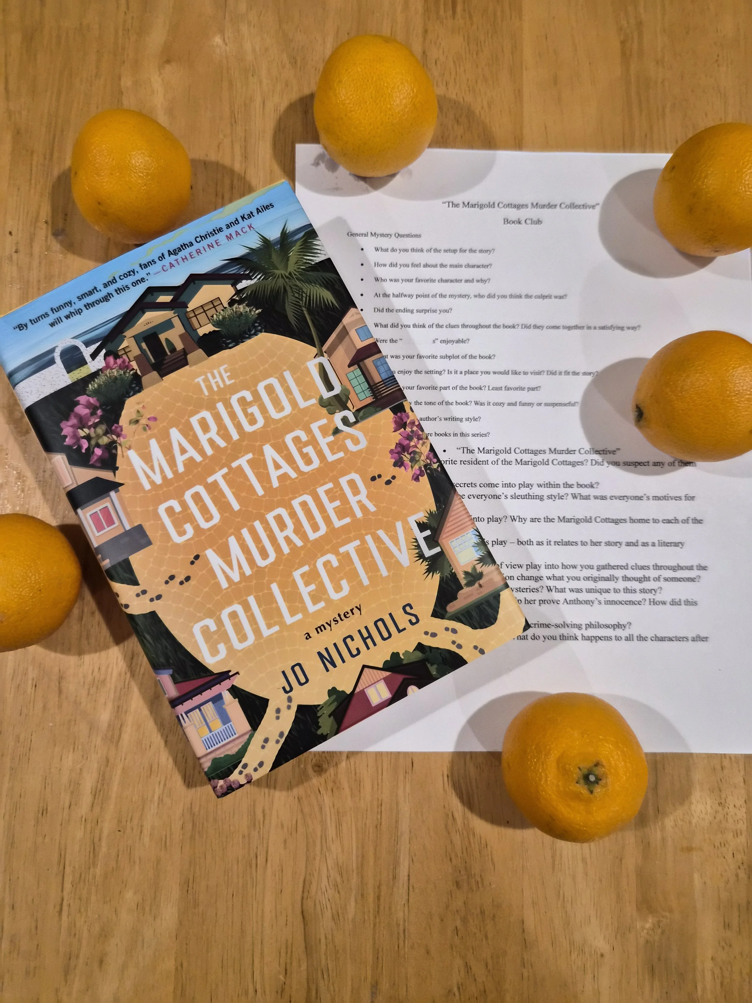 Book Club “The Marigold Cottages Murder Collective”