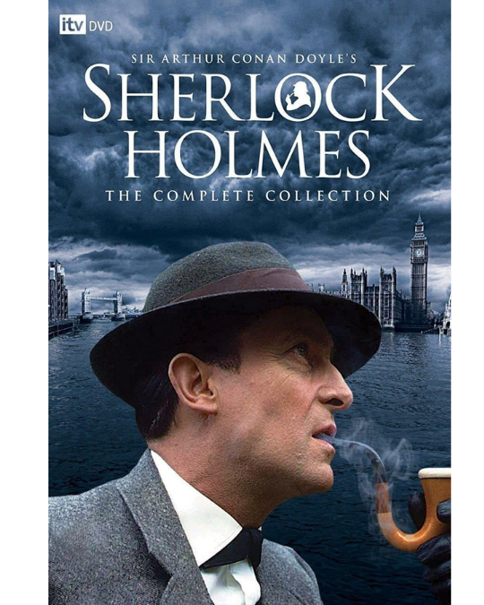 Sherlock with a pipe