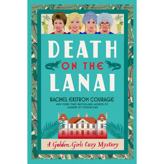 The faces of the memorable Golden Girls are seen on this colorful cover.