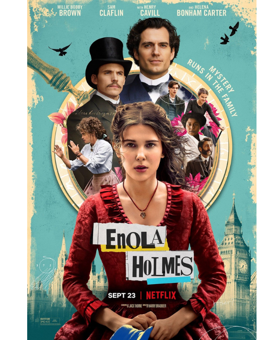 Enola holmes movie poster