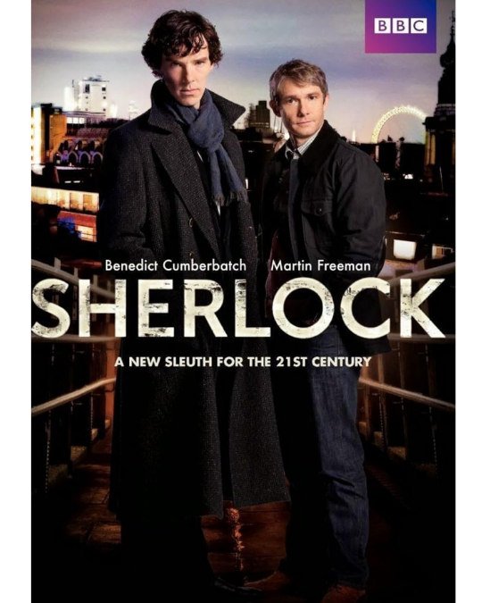 Modern day Sherlock Holmes and Watson in London