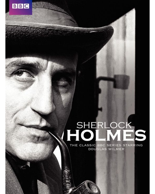 Sherlock with a pipe