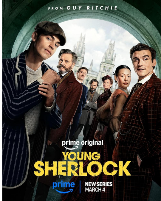 Young Sherlock and the characters in his life