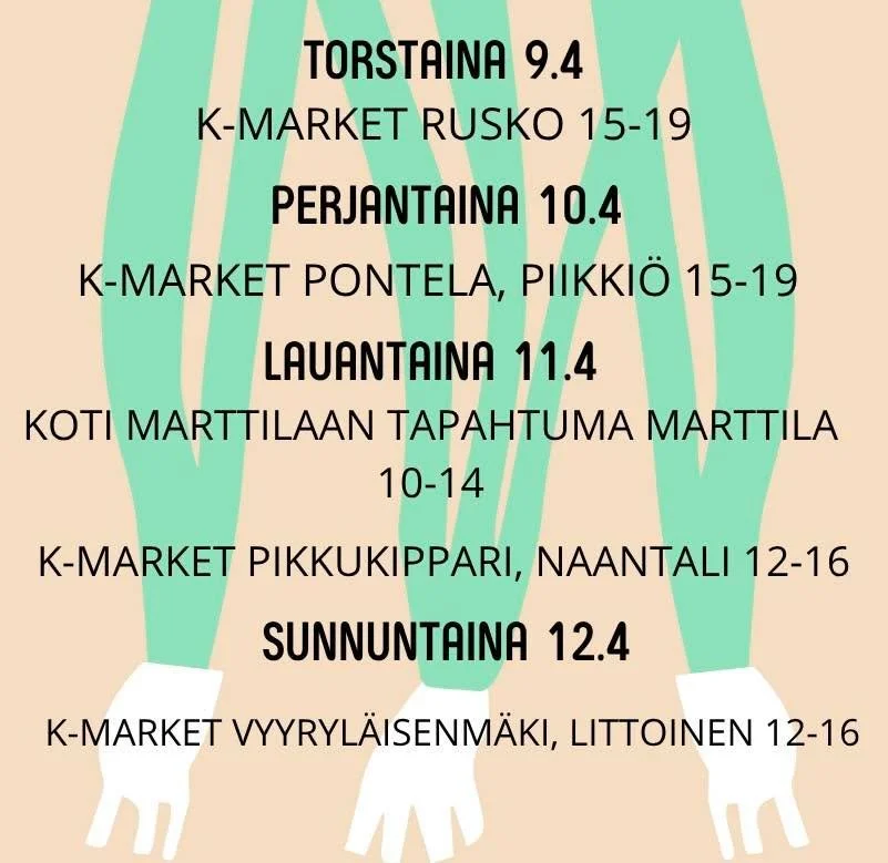 MORJENS⁉️🍔🥔

P&auml;&auml;si&auml;inen taputeltu ja uutta viikkoa pukkaa!🤩

Koko kuukauden aikataulun n&auml;kee k&auml;tev&auml;sti verkkosivuiltamme kohdasta tulevat tapahtumat🍔

-N&auml;h&auml;&auml; K&auml;rryl!