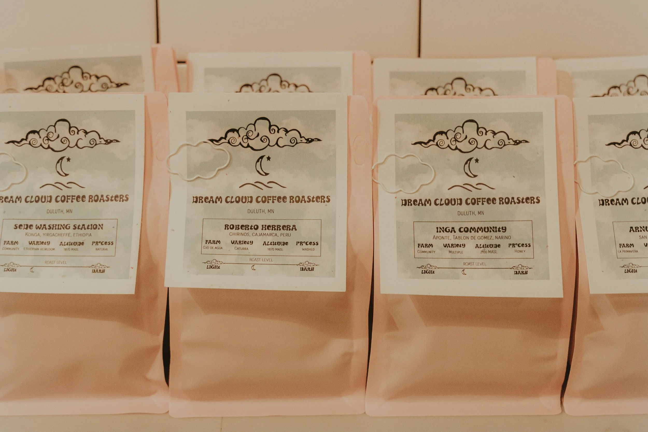Specialty Coffee for sale at locally owned coffee shop downtown Duluth, MN  
