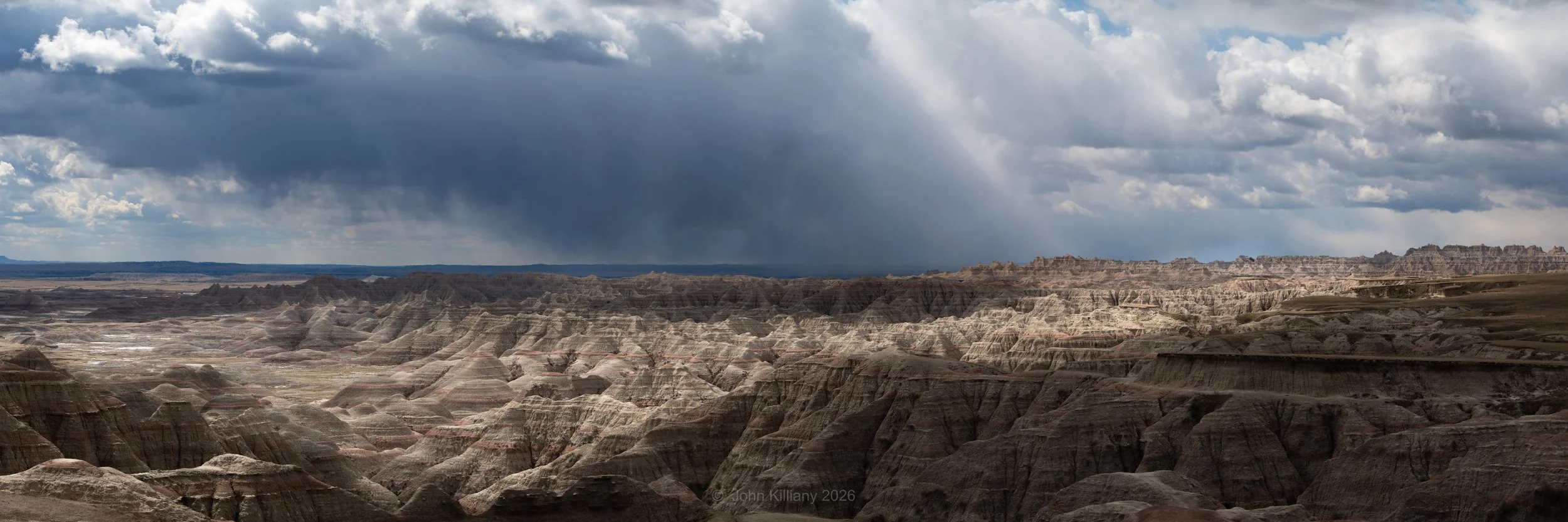 Storm Over the Badlands - Badlands NP