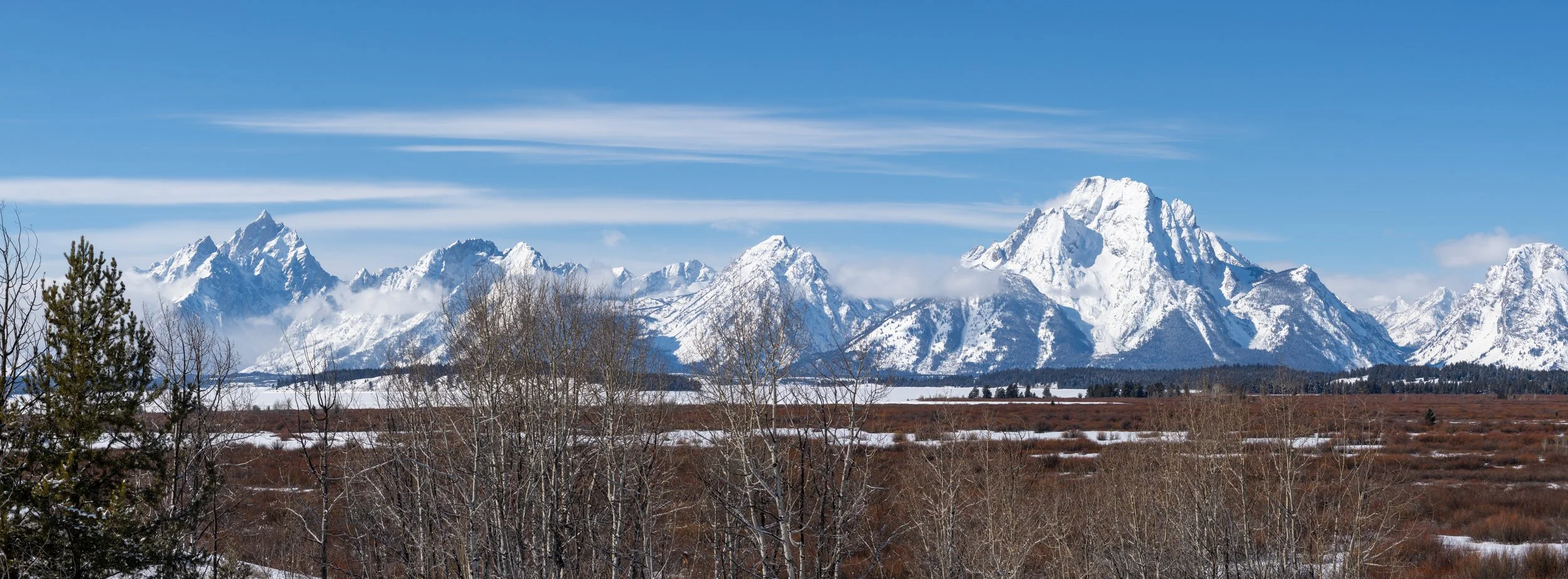 Teton Range - Willow Flats Overlook