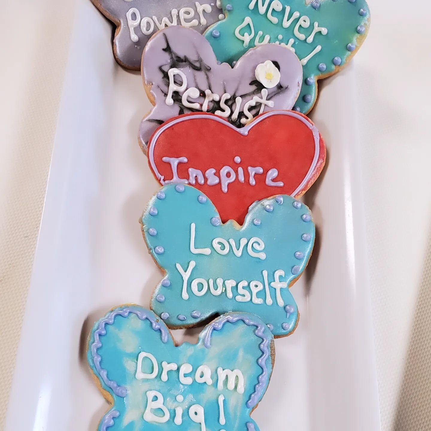 Celebrate International Women's Day with our painted cookies!  Available thru the weekend. #inspireinclusion #womenshistorymonth #IWD #march8 #equality #diversity