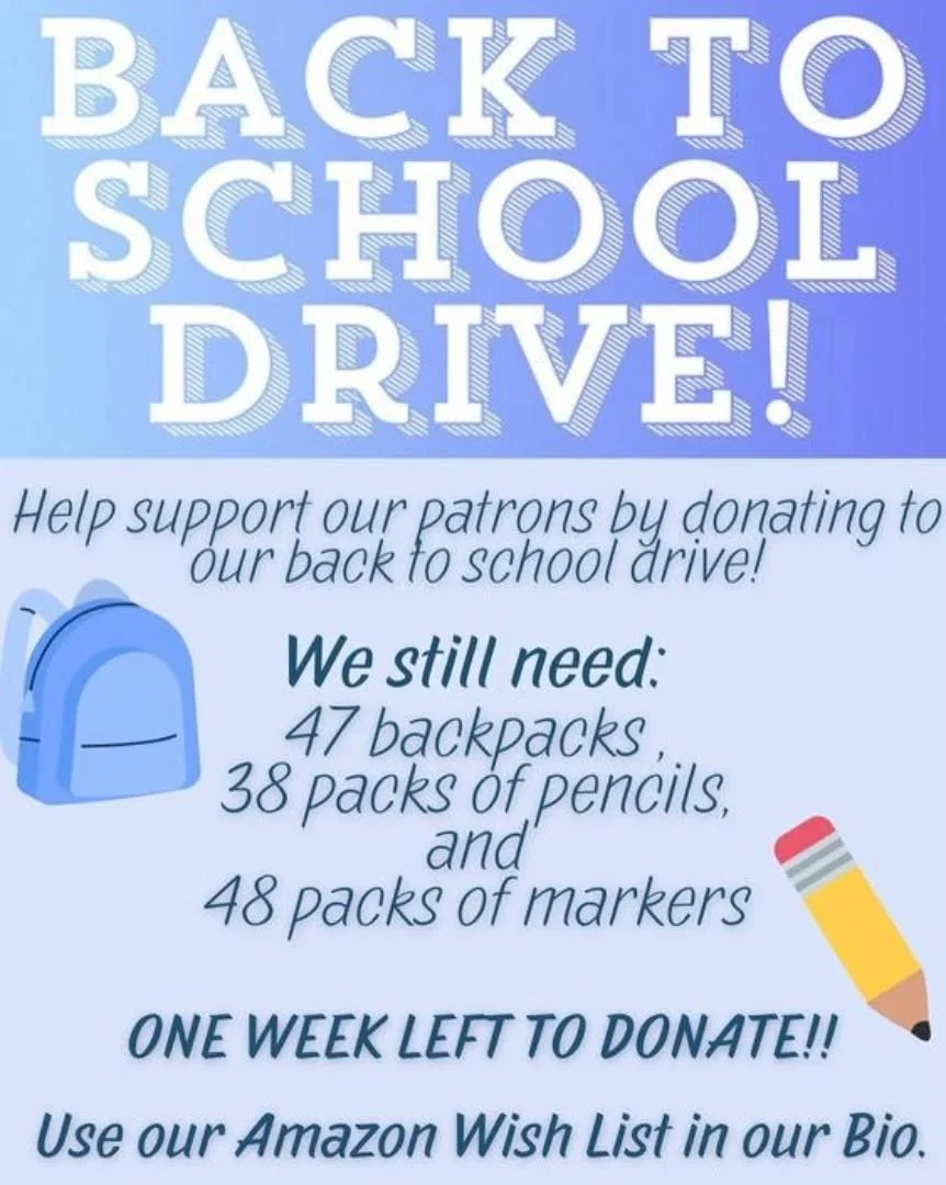 Items can be dropped off at CocoLuxe this week!  You can also drop off in the gray bin at Peapack Reformed church or use the Amazon wish list found in their bio. @peapackgladstonefoodpantry