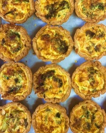 ✨ Fresh from the oven: Broccoli Cheddar Quiche! 🥦🧀
Perfectly golden, flaky, and full of flavor.
Flavors change daily&mdash;stop in and see what&rsquo;s baking today at CocoLuxe!

#CocoLuxe #NJBakeries #QuicheLovers #SavoryBakes #BrunchGoals #Coffee