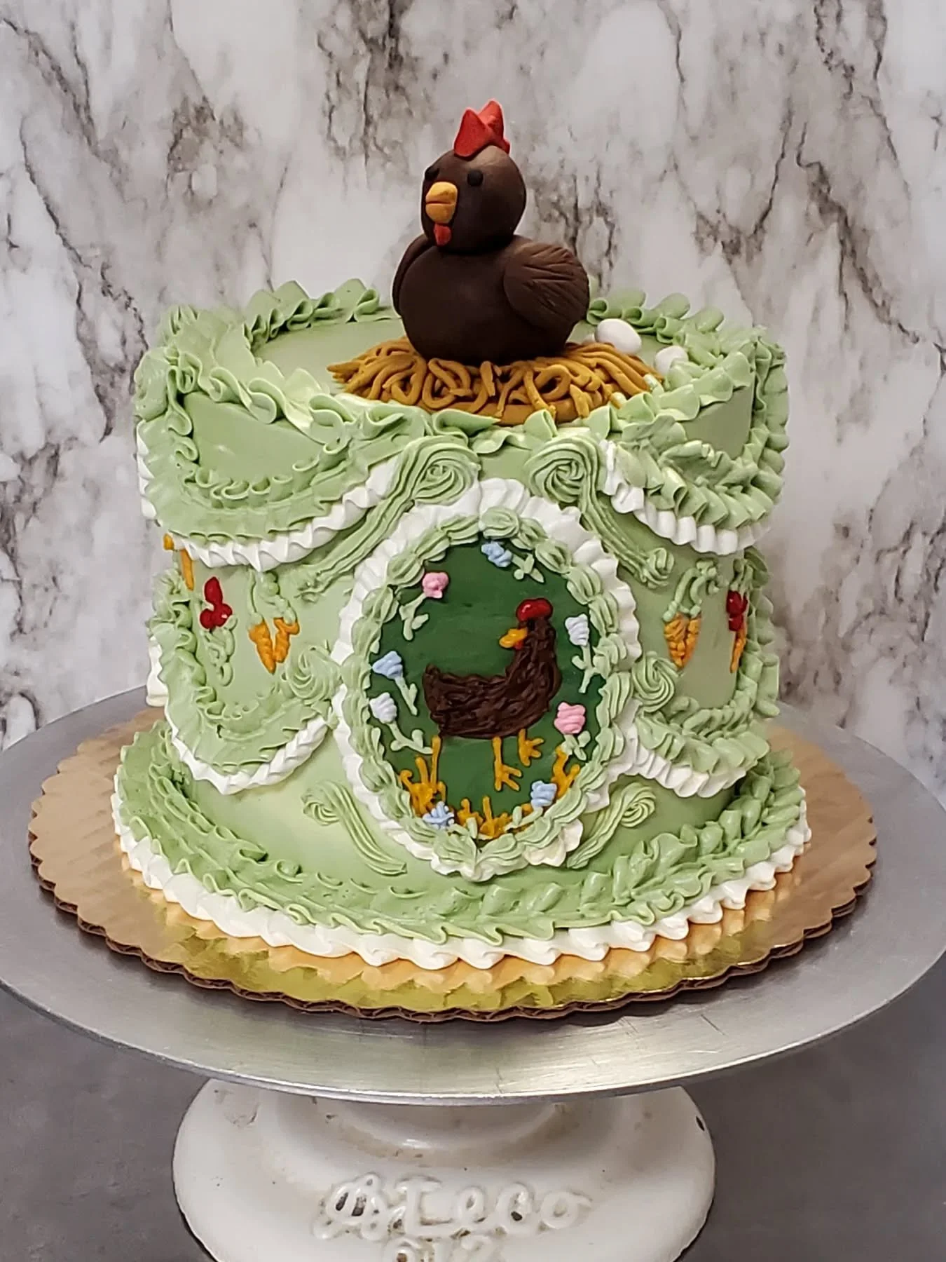 The famous Chicken Cake!