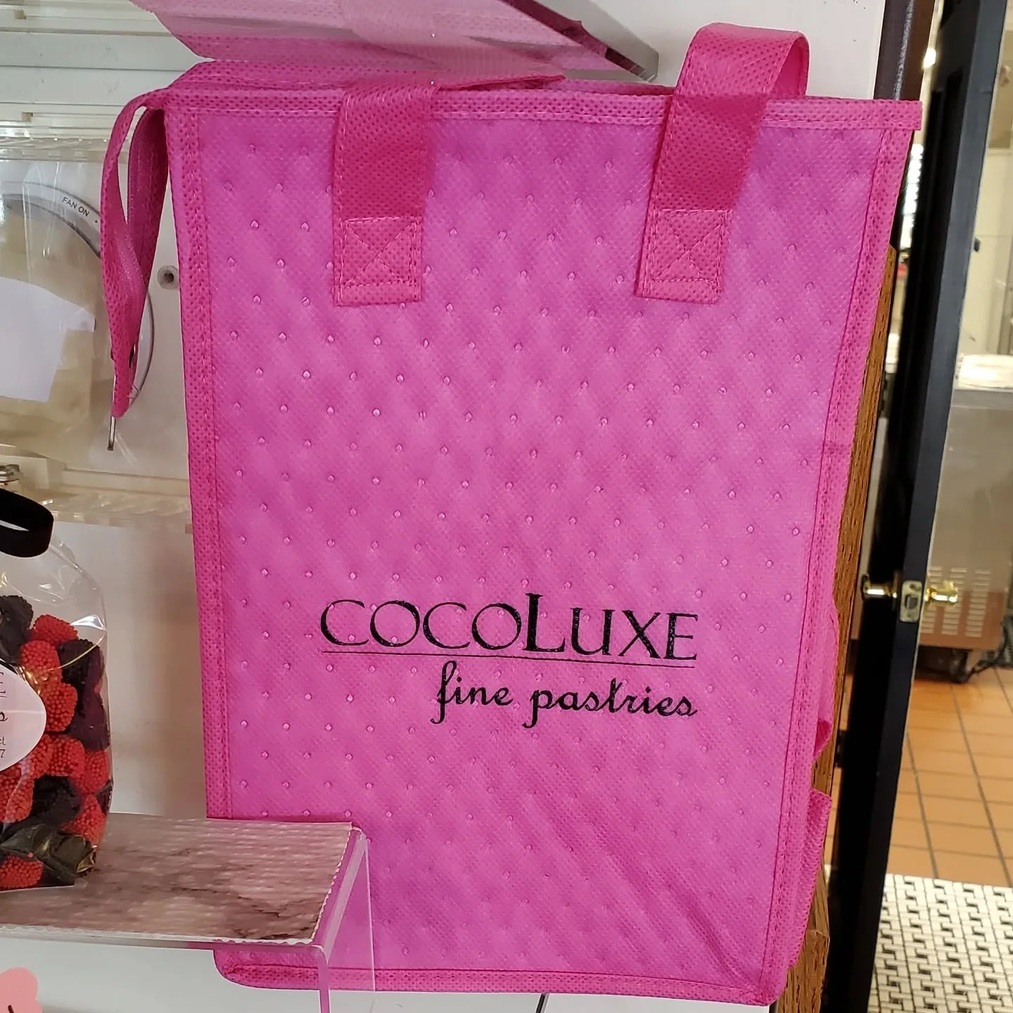 New merch!  Insulated lunch tote!  See them in the shop this weekend!  Maybe the Easter Bunny will bring you one!