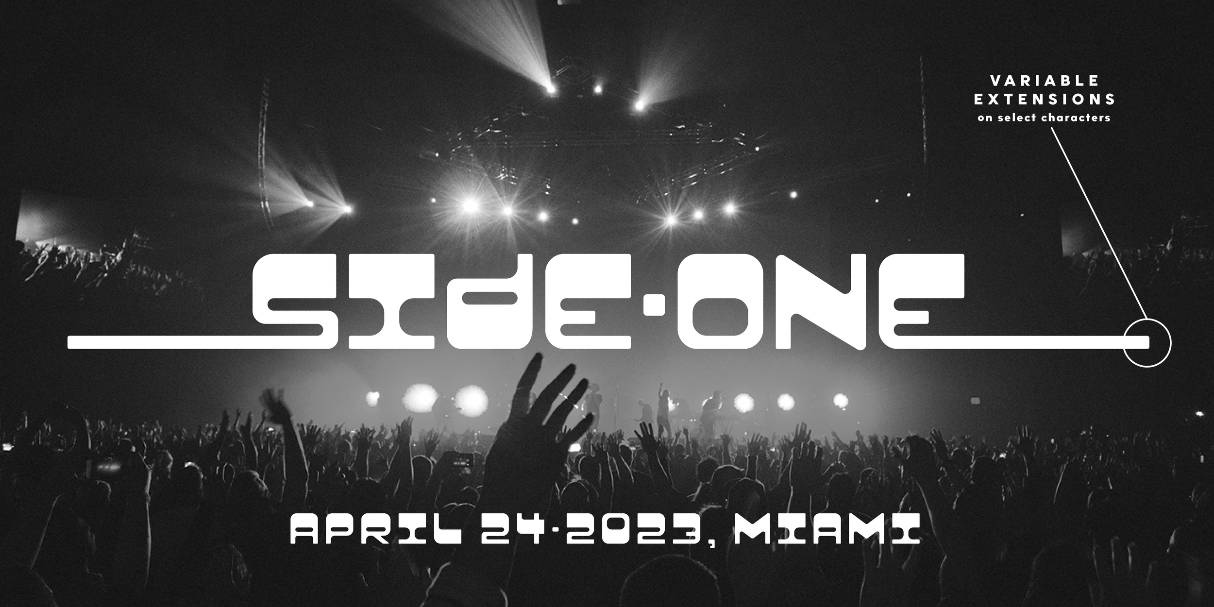 Preview design for High Fidelity Font Collection by District 62 Studio.