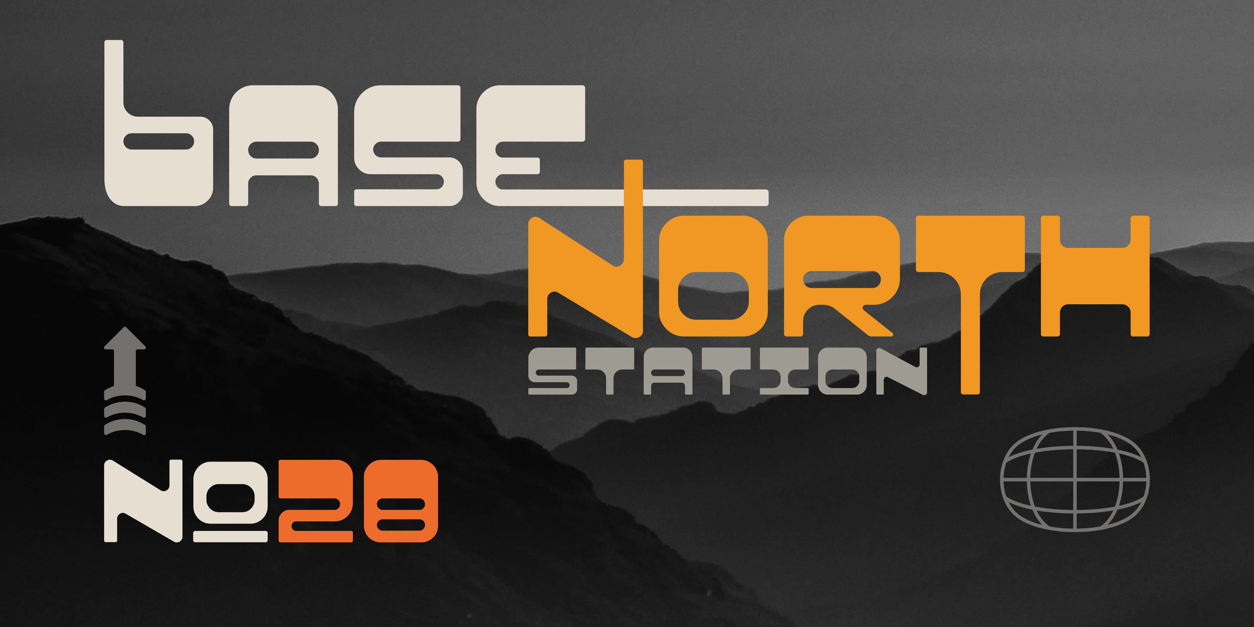 Preview design for High Fidelity Font Collection by District 62 Studio.