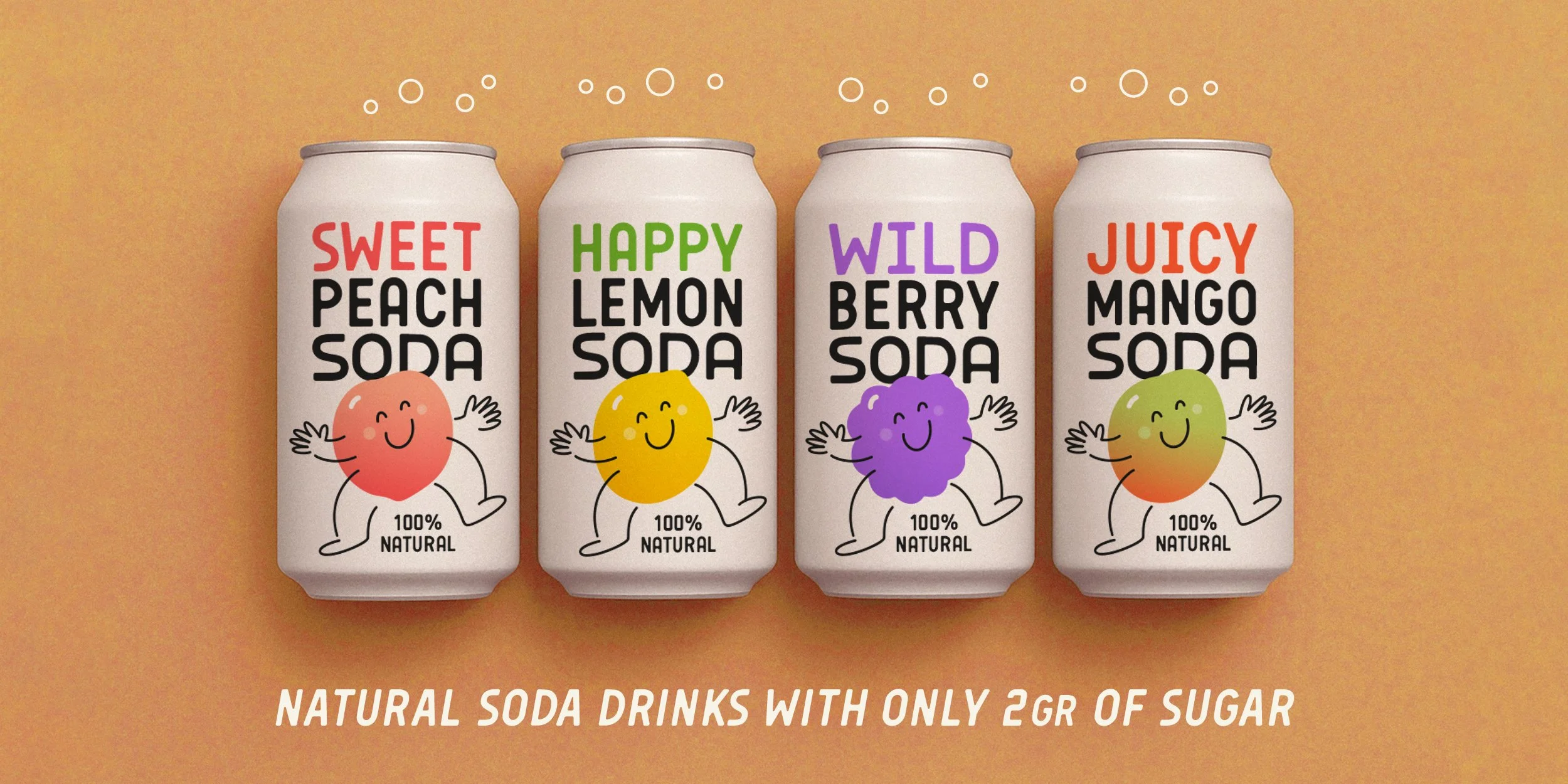 Modern Retro Packaging design using Sandport Fonts.jpg