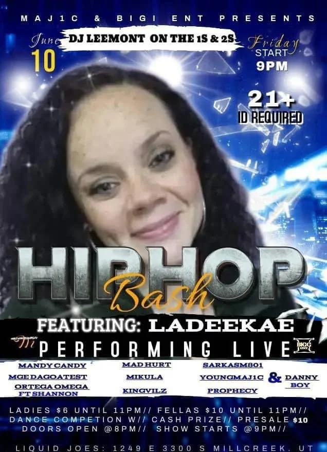 Ladiee Kae MixTape Party - Liquid Joes