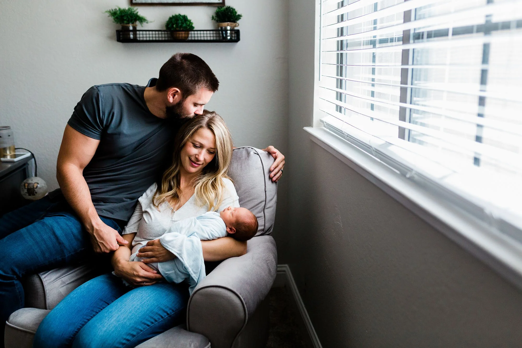 Sacramento In-Home Newborn Photographer | A Family Full of Love