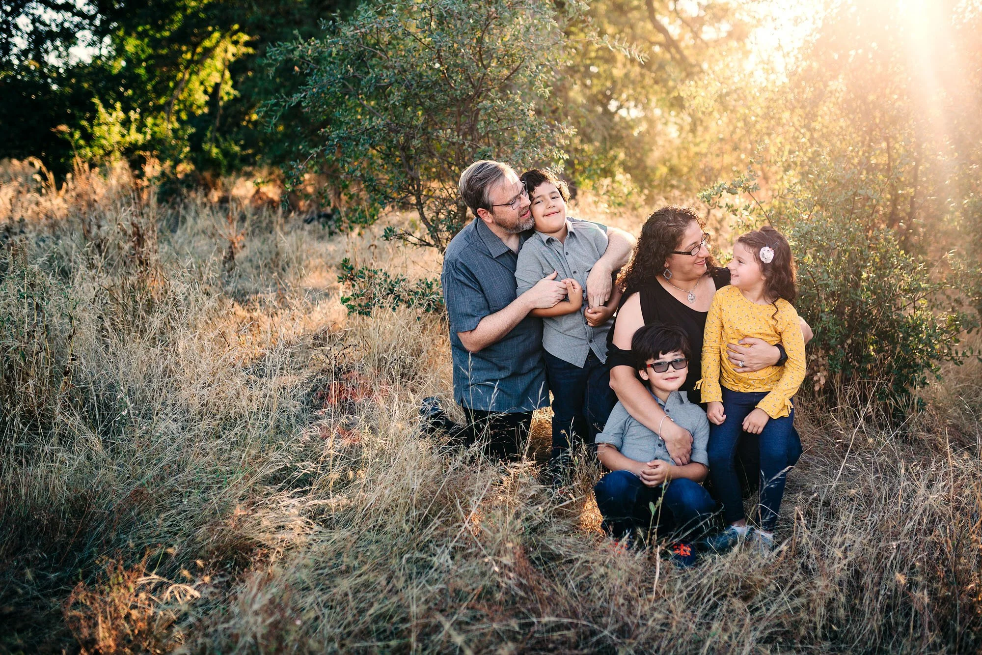Roseville Family Photographer | A Fun and Loving Family of Five!