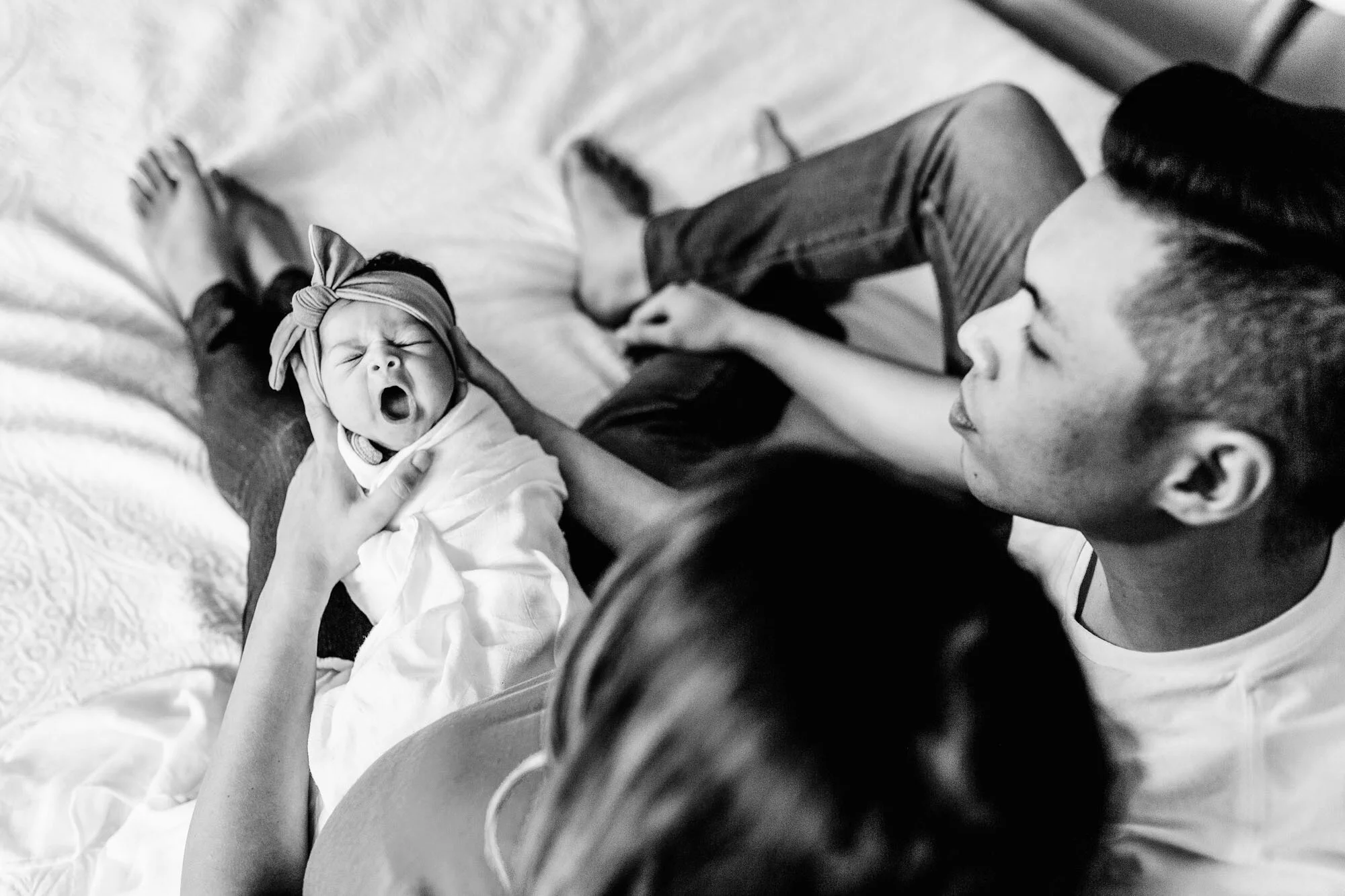 Roseville Newborn Photographer | A Brand New Family of Three