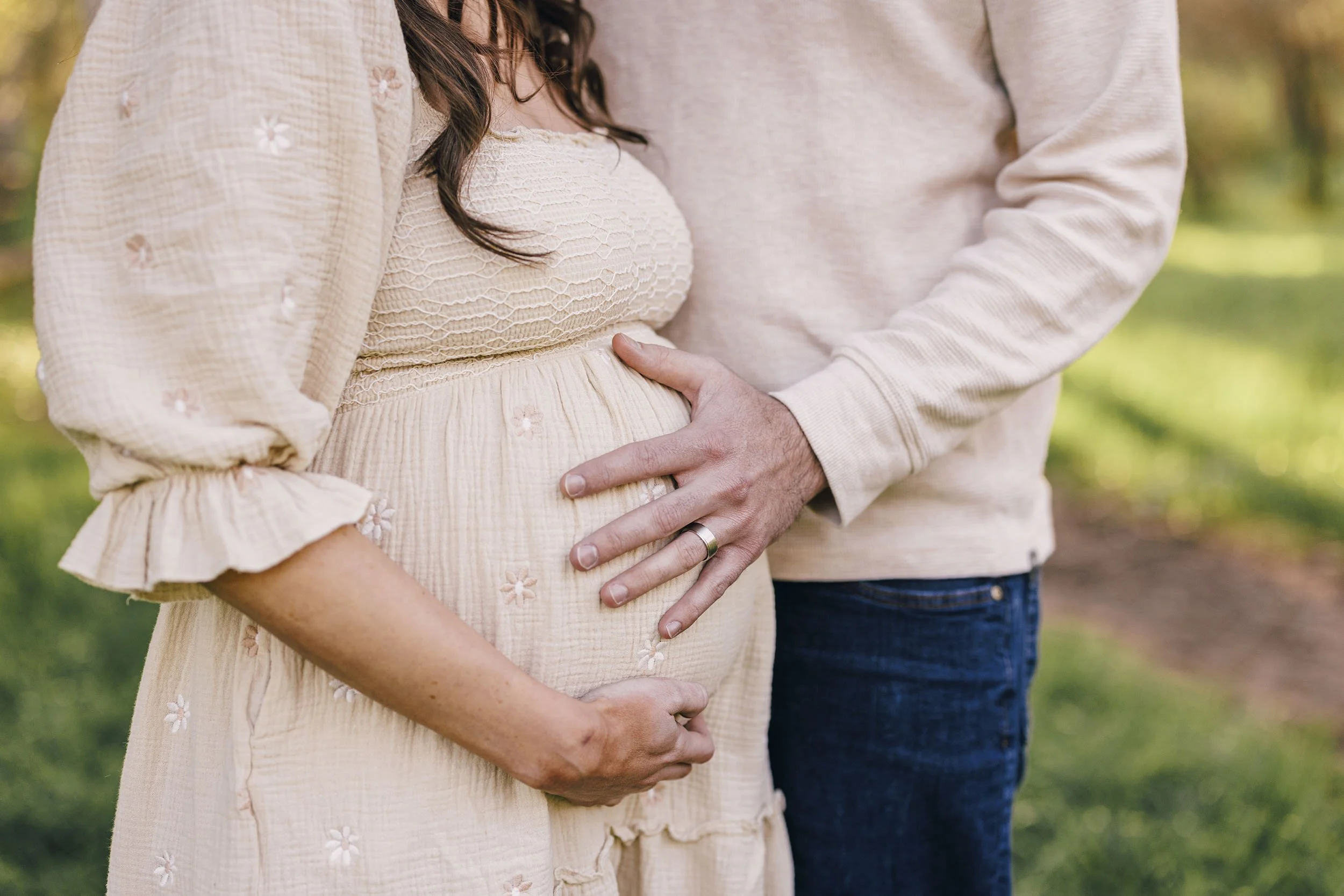 Almost a Family of Three | Sacramento Maternity Photographer