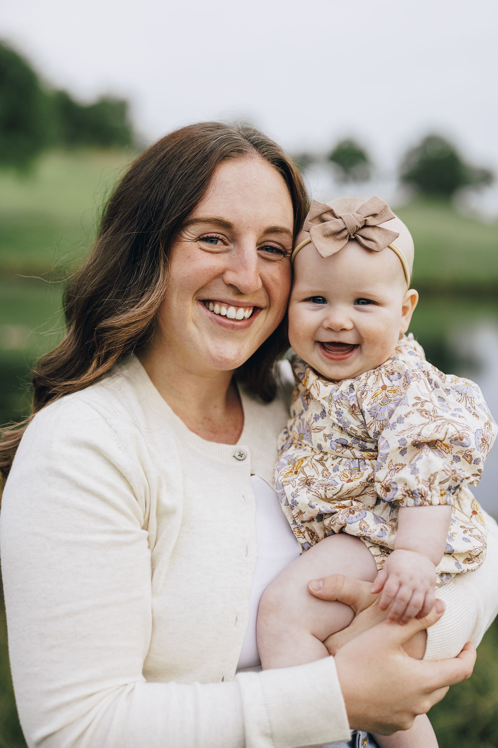 Mother and baby portrait taken by Sacramento family photographer Amy Wright