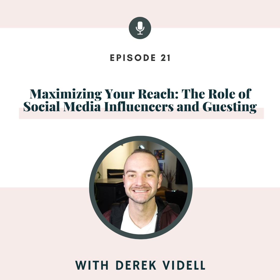 Maximizing Your Reach: The Role of Social Media Influencers and Guesting with Derek Videll, As It Relates to Podcasting