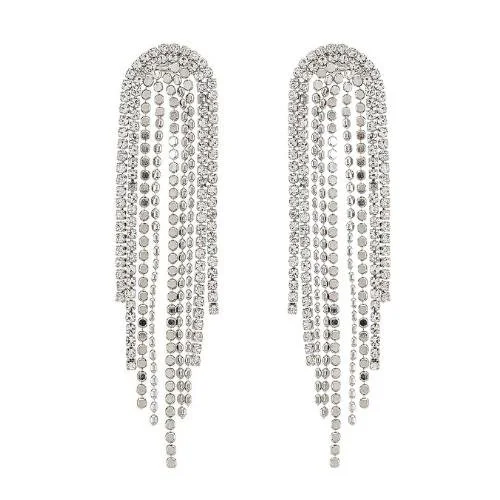 Diamante Drop Earrings
