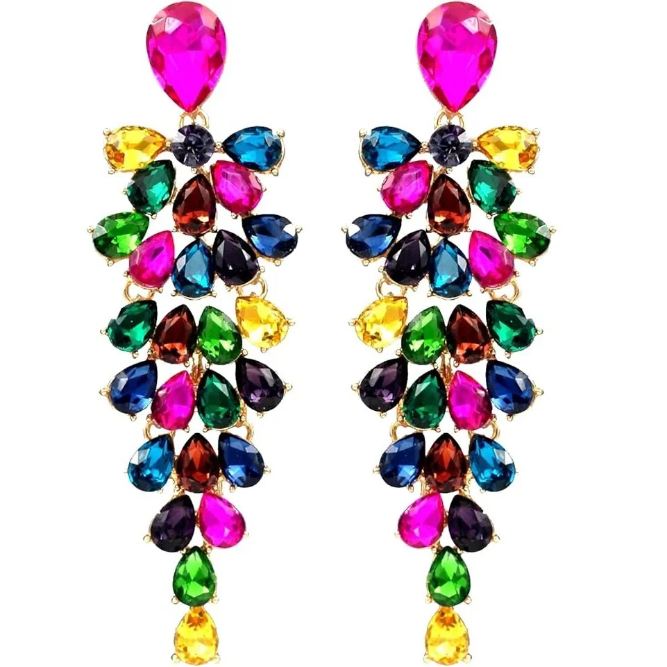 Multicoloured Jewel Earrings