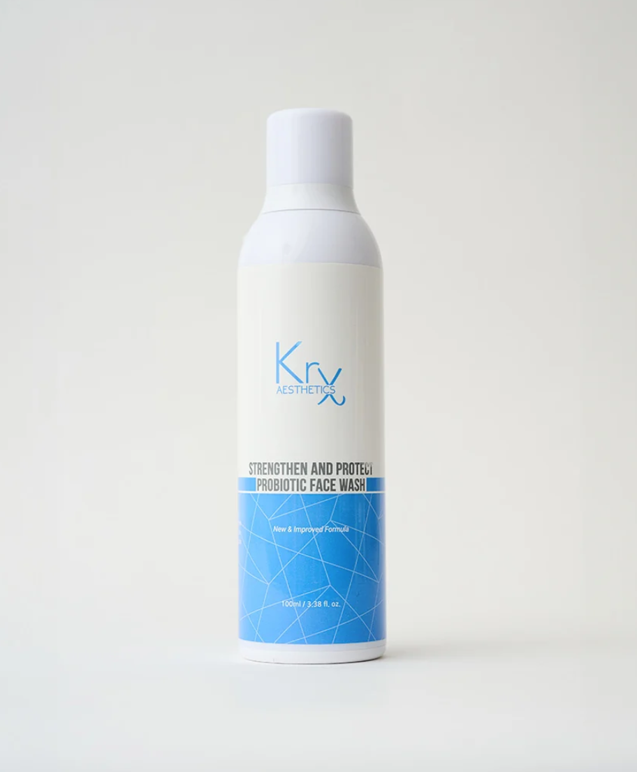 KrX Strengthen + Protect Probiotic Face Wash