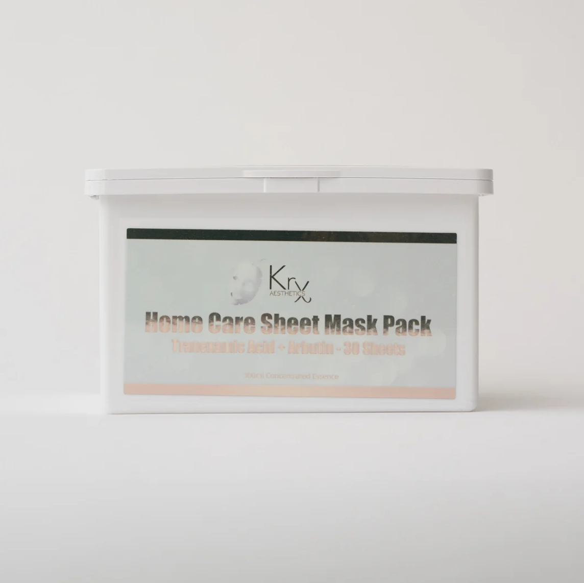 KrX Tranexamic + Arbutin Home Care Masks