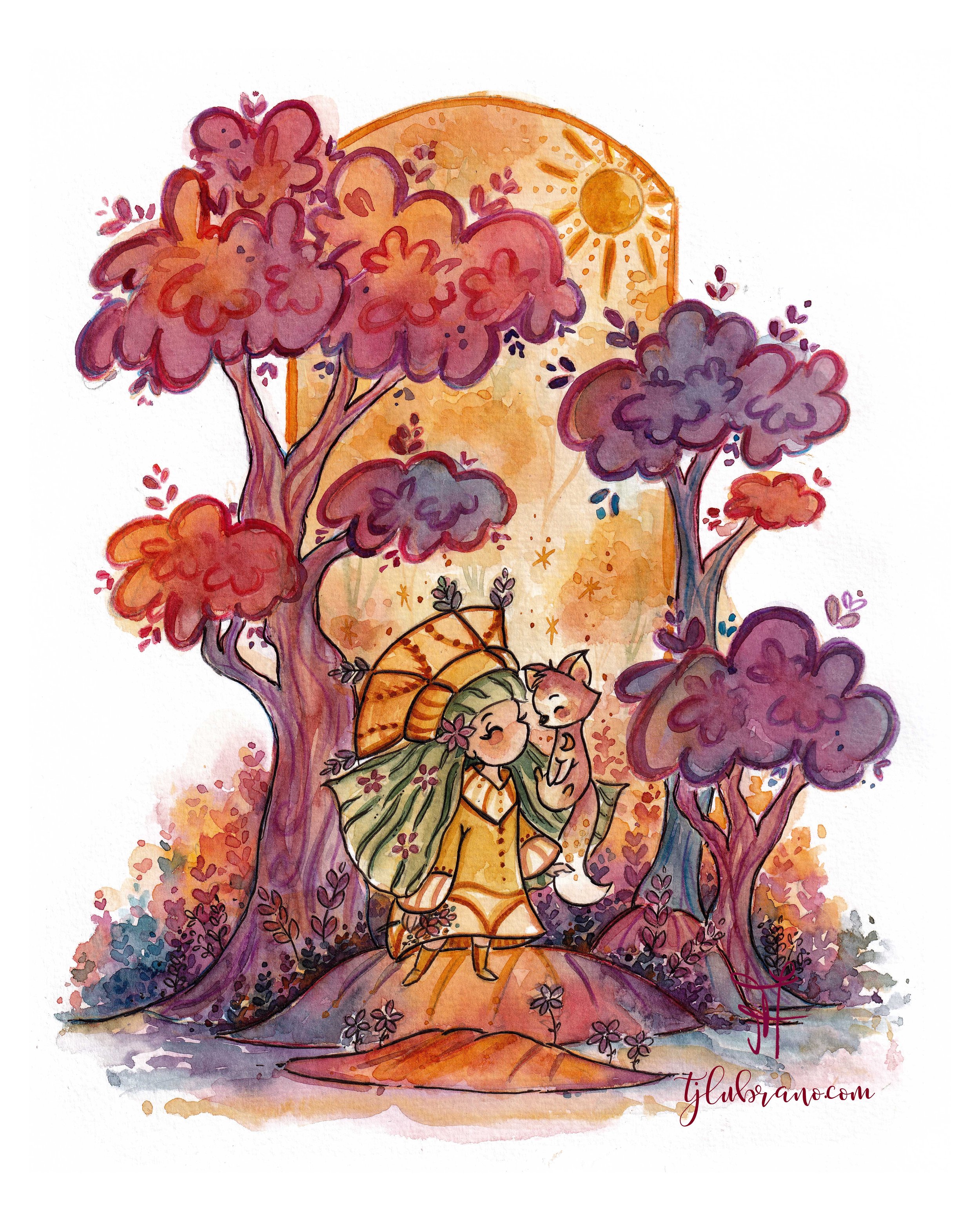 Bringer of Light | print & bookmark