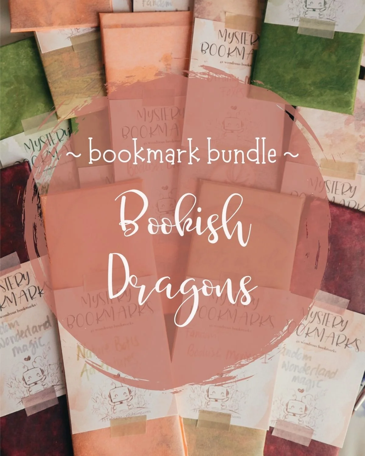 Bookish Dragons 🐉📚 | Bookmark Bundle | Clearance
