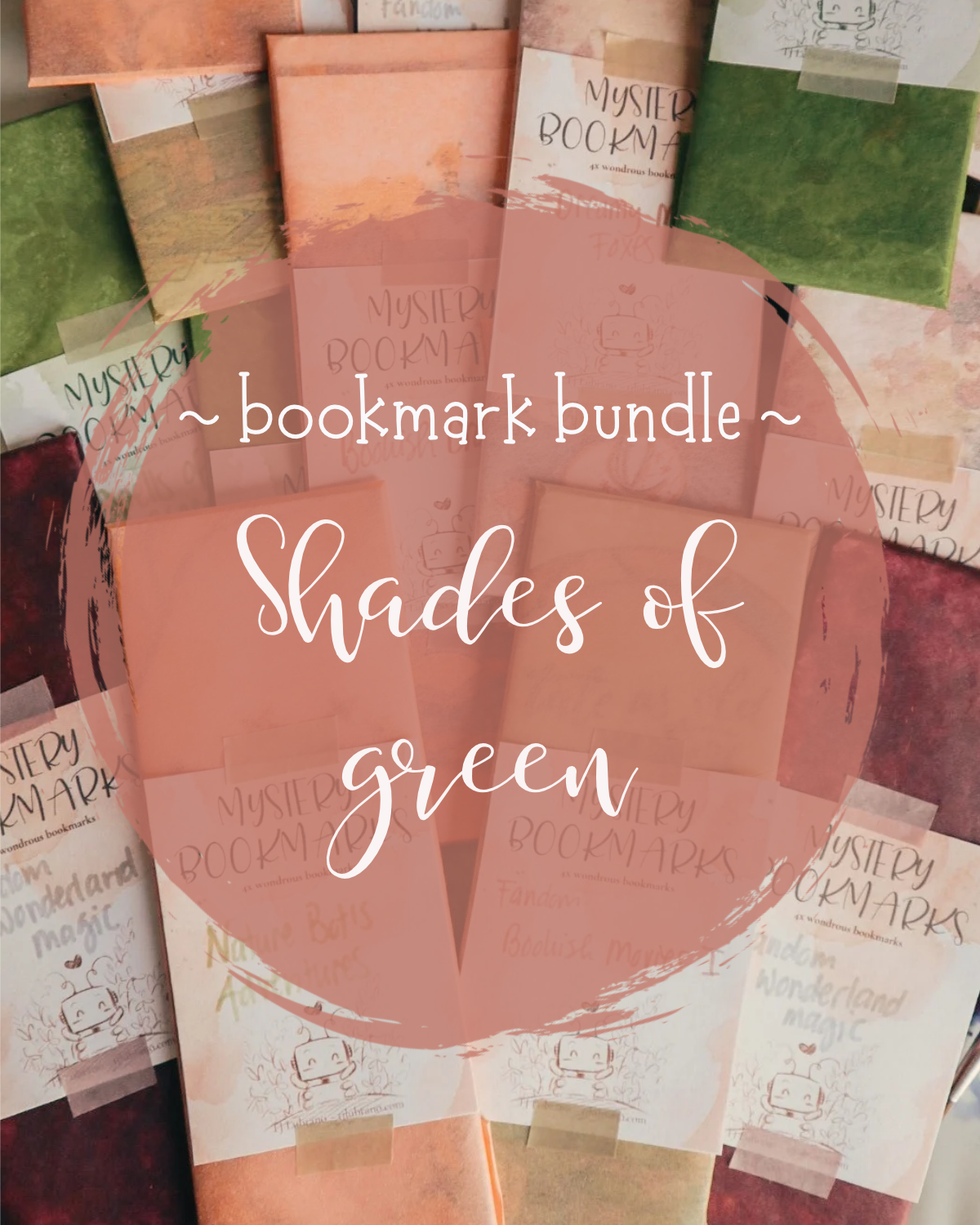 Shades of Green 🍃 | Bookmark Treasures