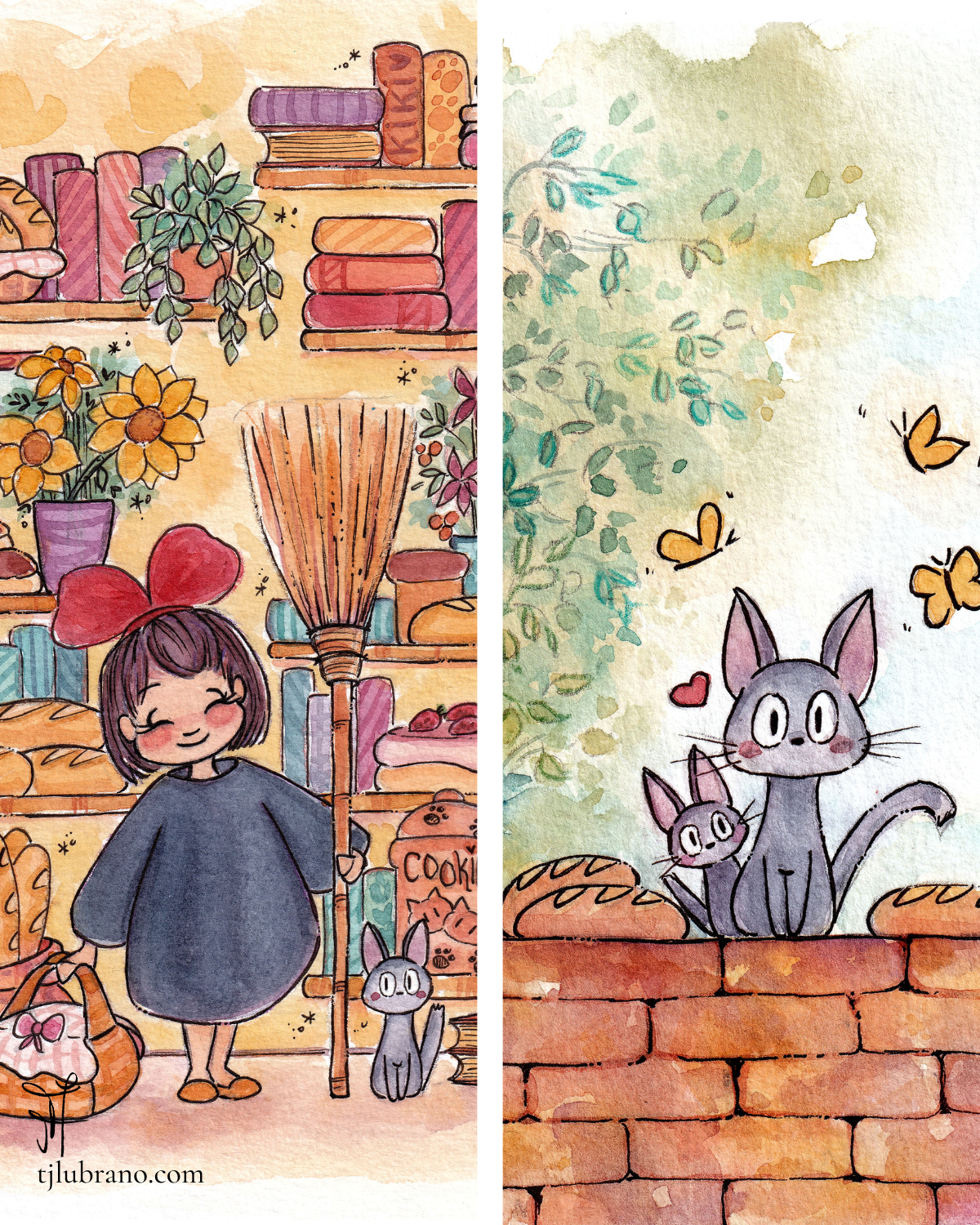 Kiki's Magical Bakery | print & bookmark