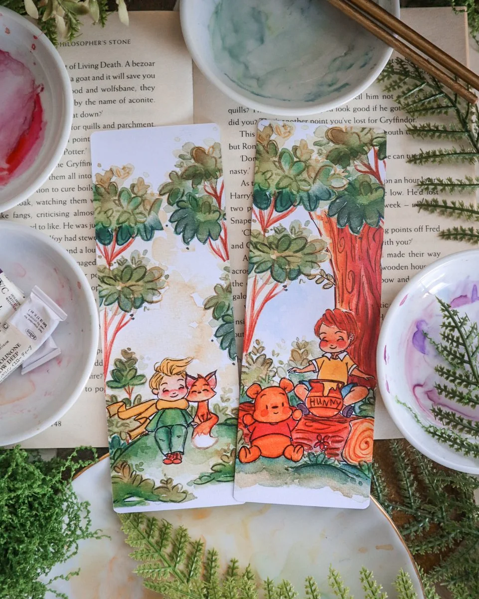 Pooh and Little Prince bookmarks (3).JPG