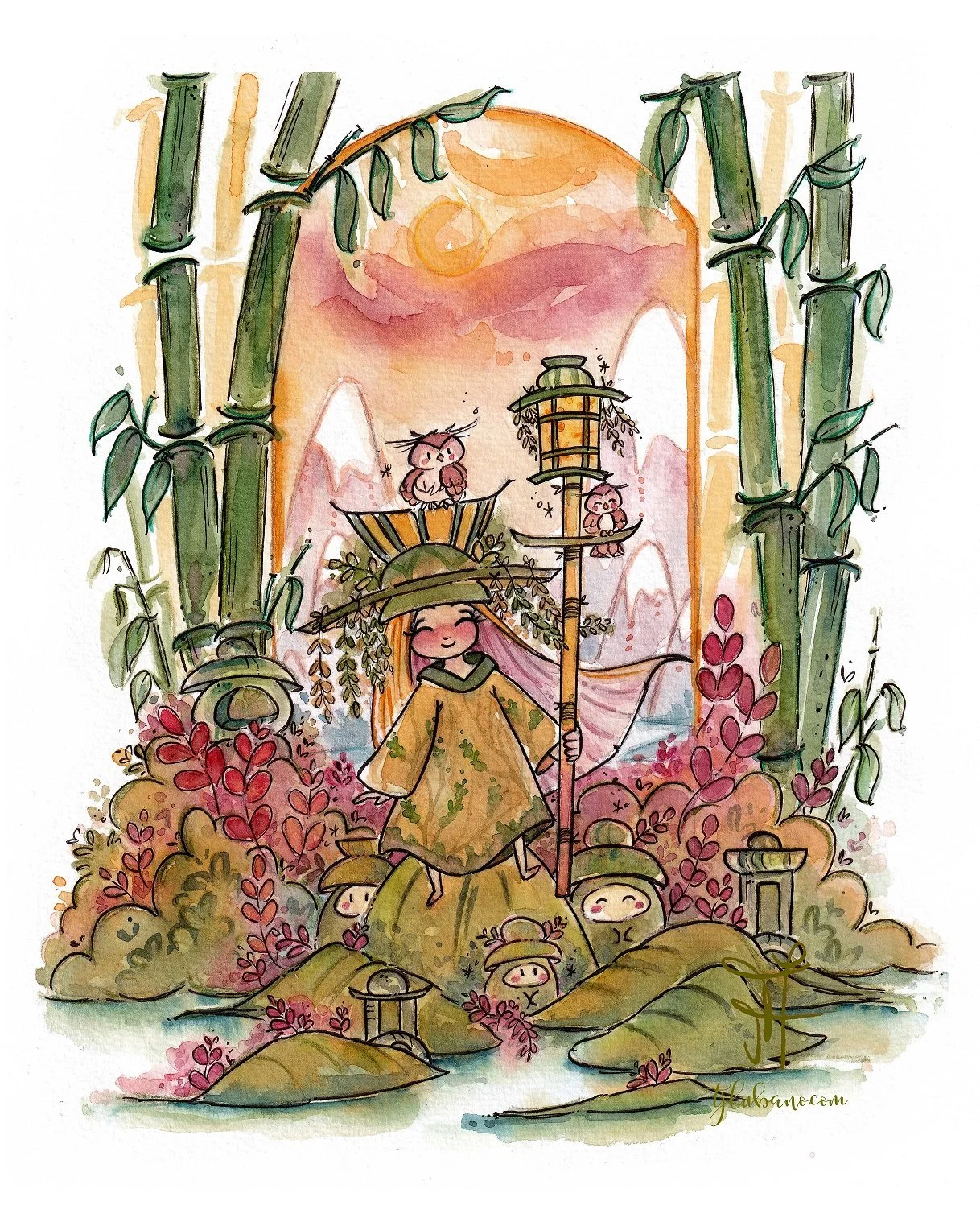 Guardian of Travels | print & bookmark