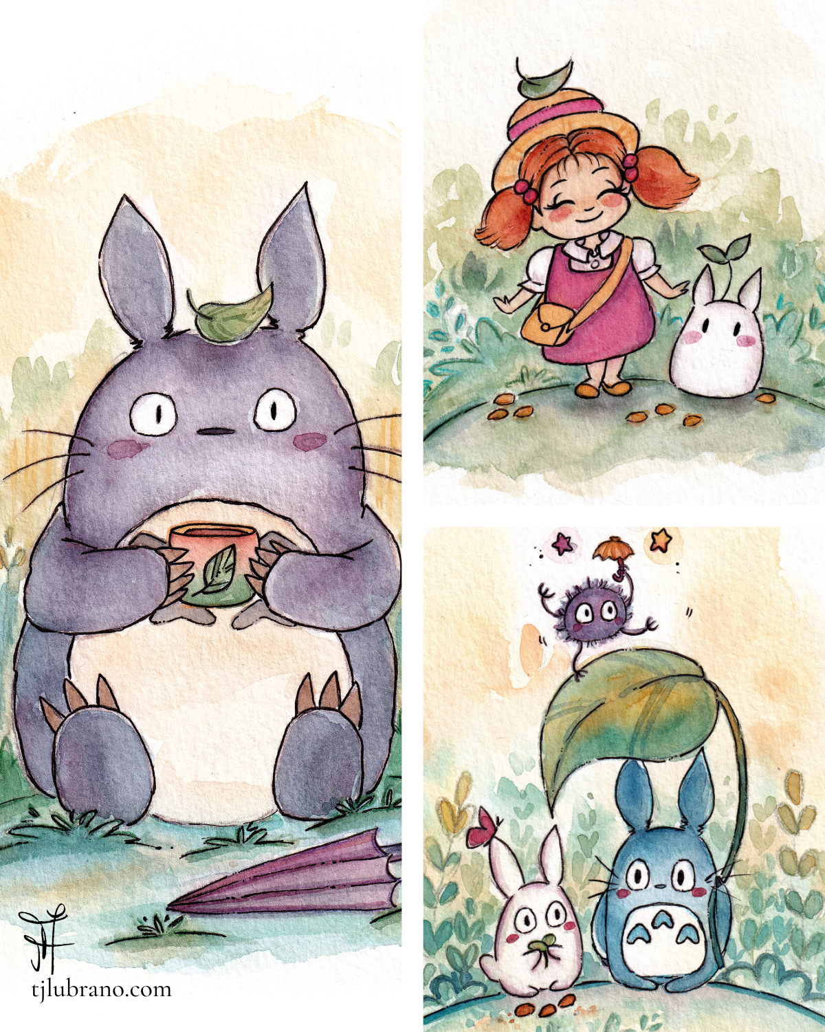 World of Totoro | print & bookmark
