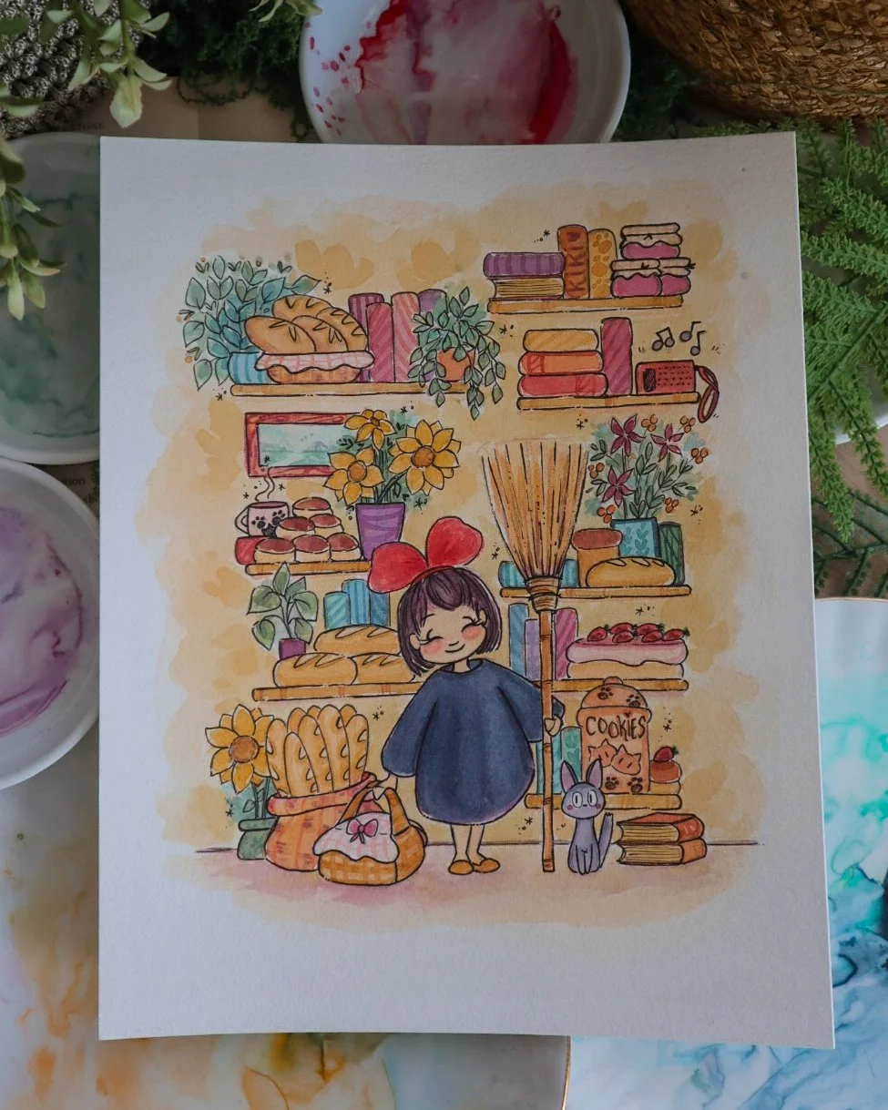 Kiki's Bakery | Original Painting