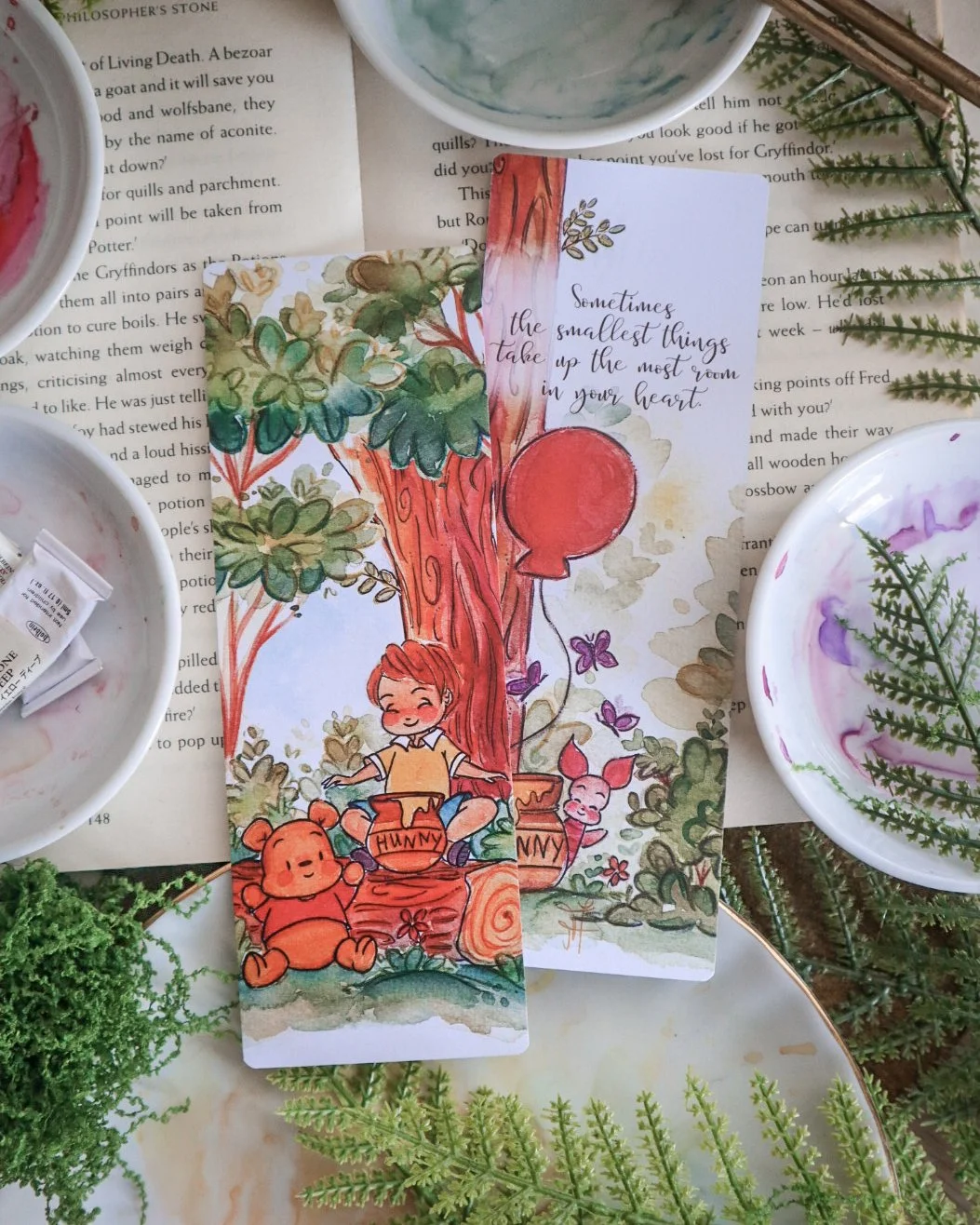 Pooh and Little Prince bookmarks (2).JPG