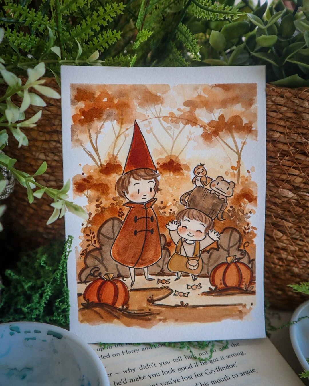Over The Garden Wall | Original Painting