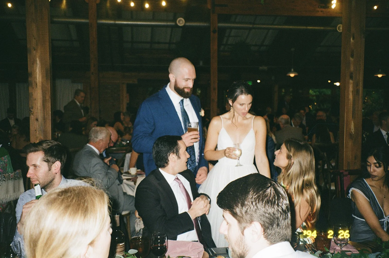 reception at kiana lodge on 35mm film