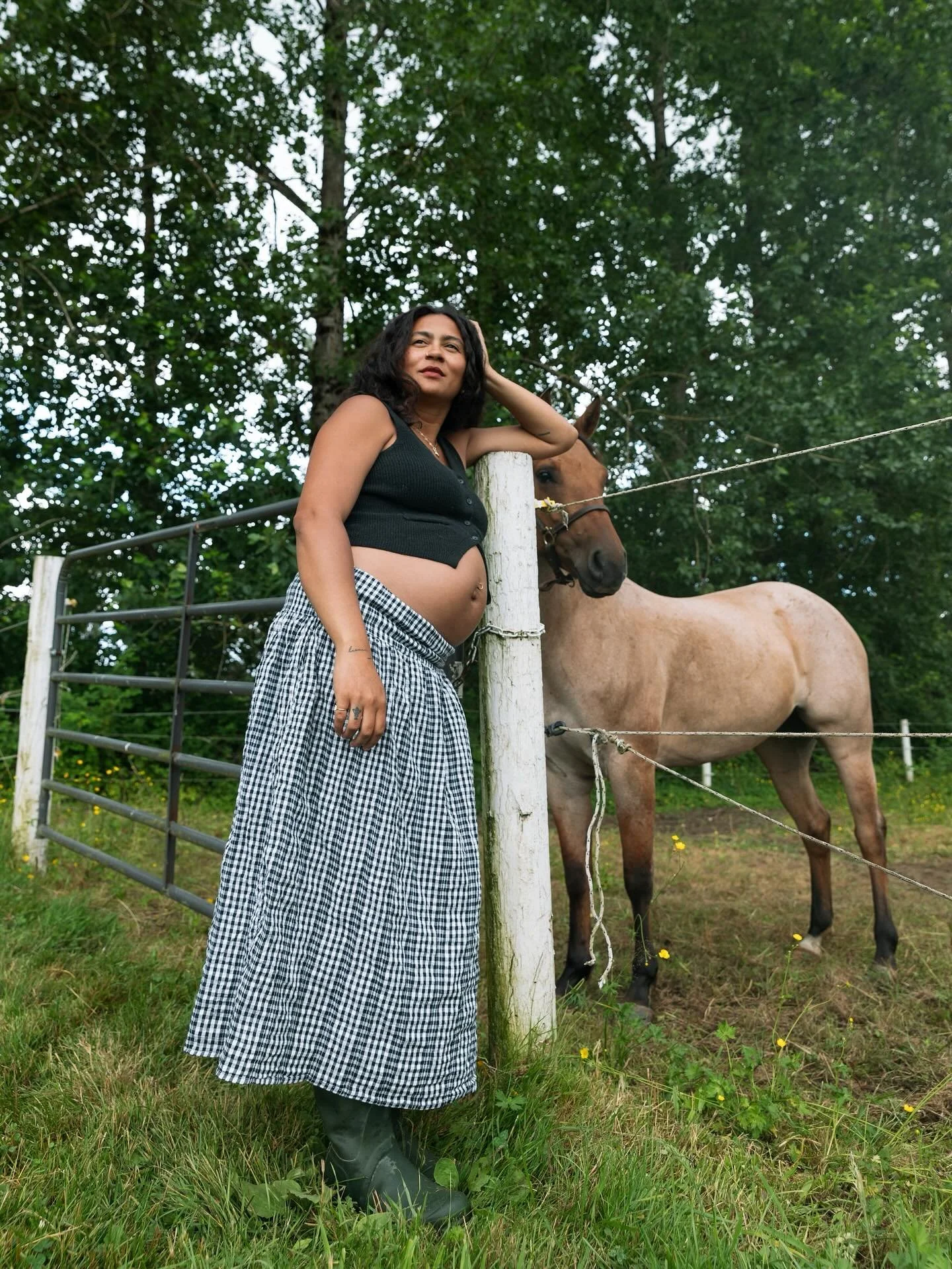 My dear pal shining like a beam of light in her second pregnancy - what a dream