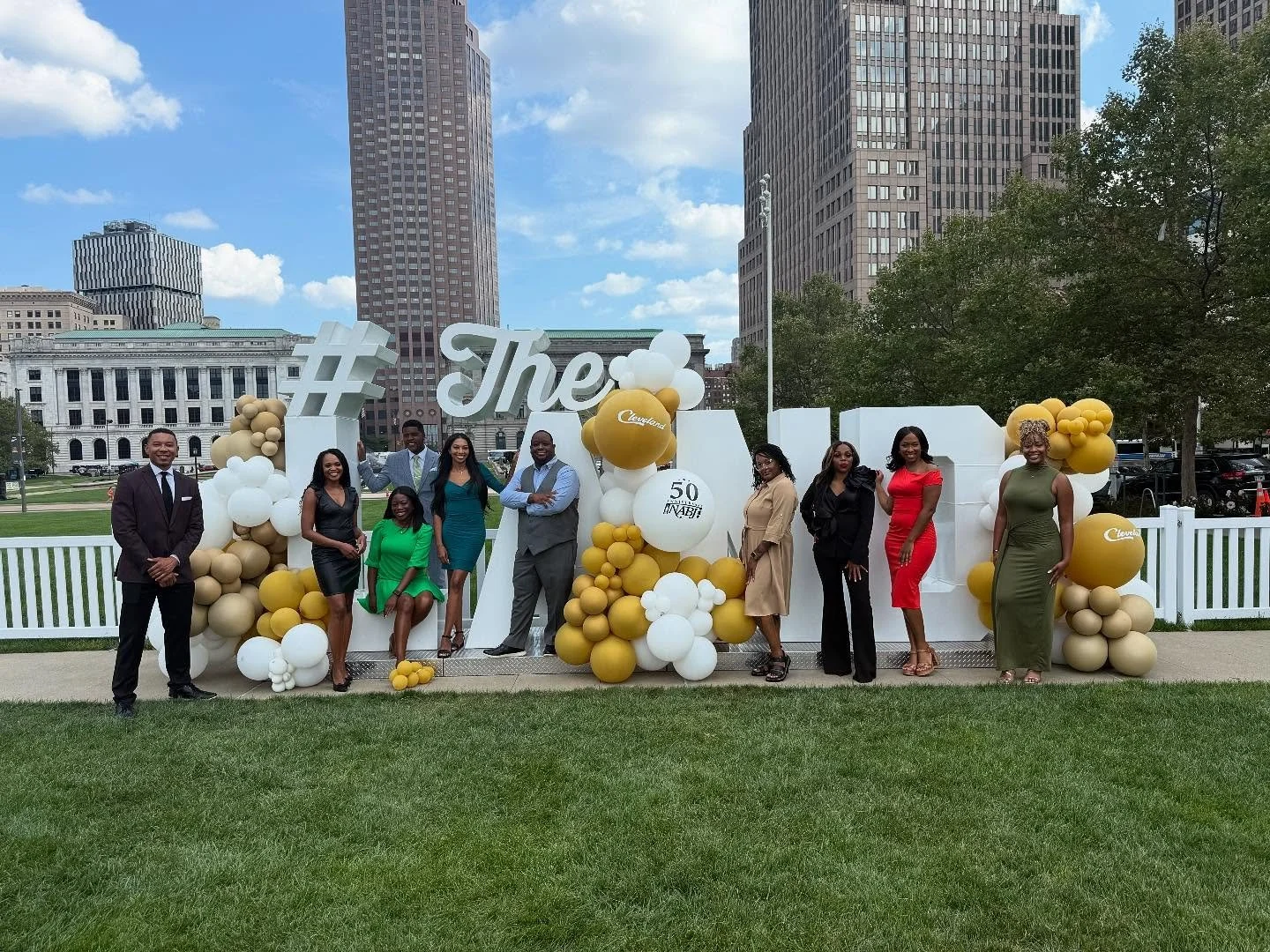 When you walk into the NABJ Conference Land Lounge in Cleveland and command attention, the event curators can&rsquo;t help but stop and take photos. 

Before we knew it, others followed their lead, proof that powerful presence inspires action. In jou