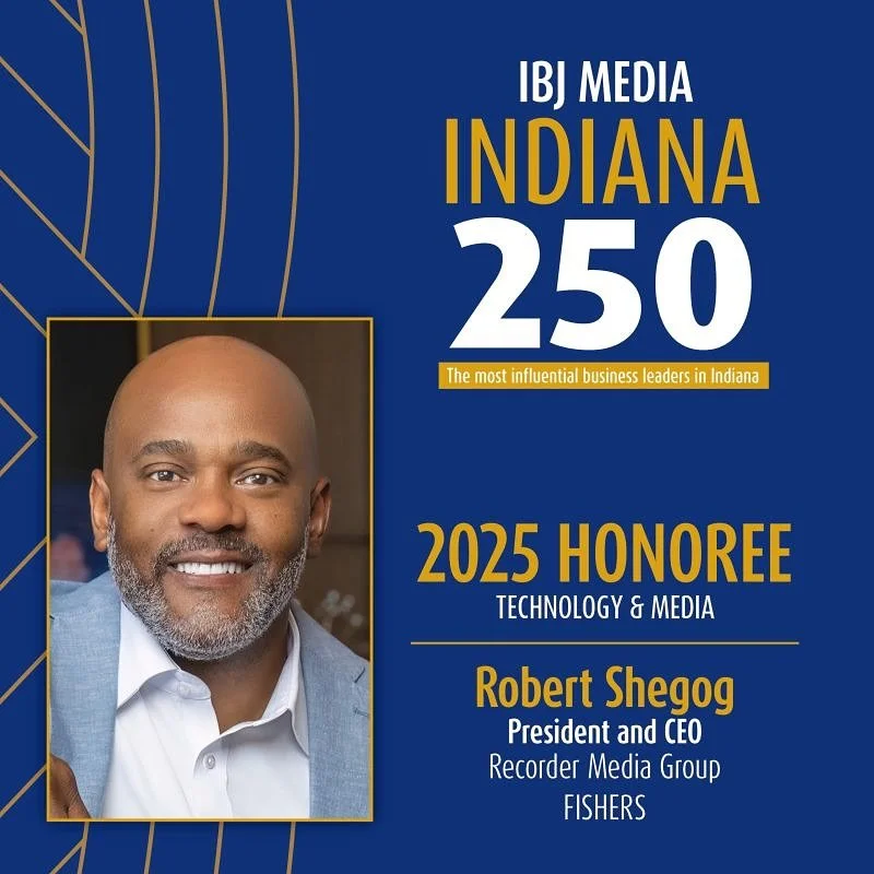Shout out to a true game-changer! ✨ Our immediate past president, Robert Shegog, has been named one of the 250 most influential leaders in Indiana by the Indiana Business Journal, shining bright in the Technology &amp; Media category!  His leadership