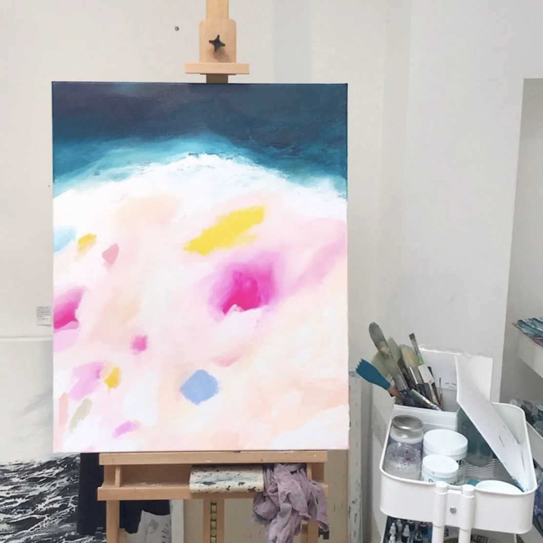 inspiring artwork, beach artwork