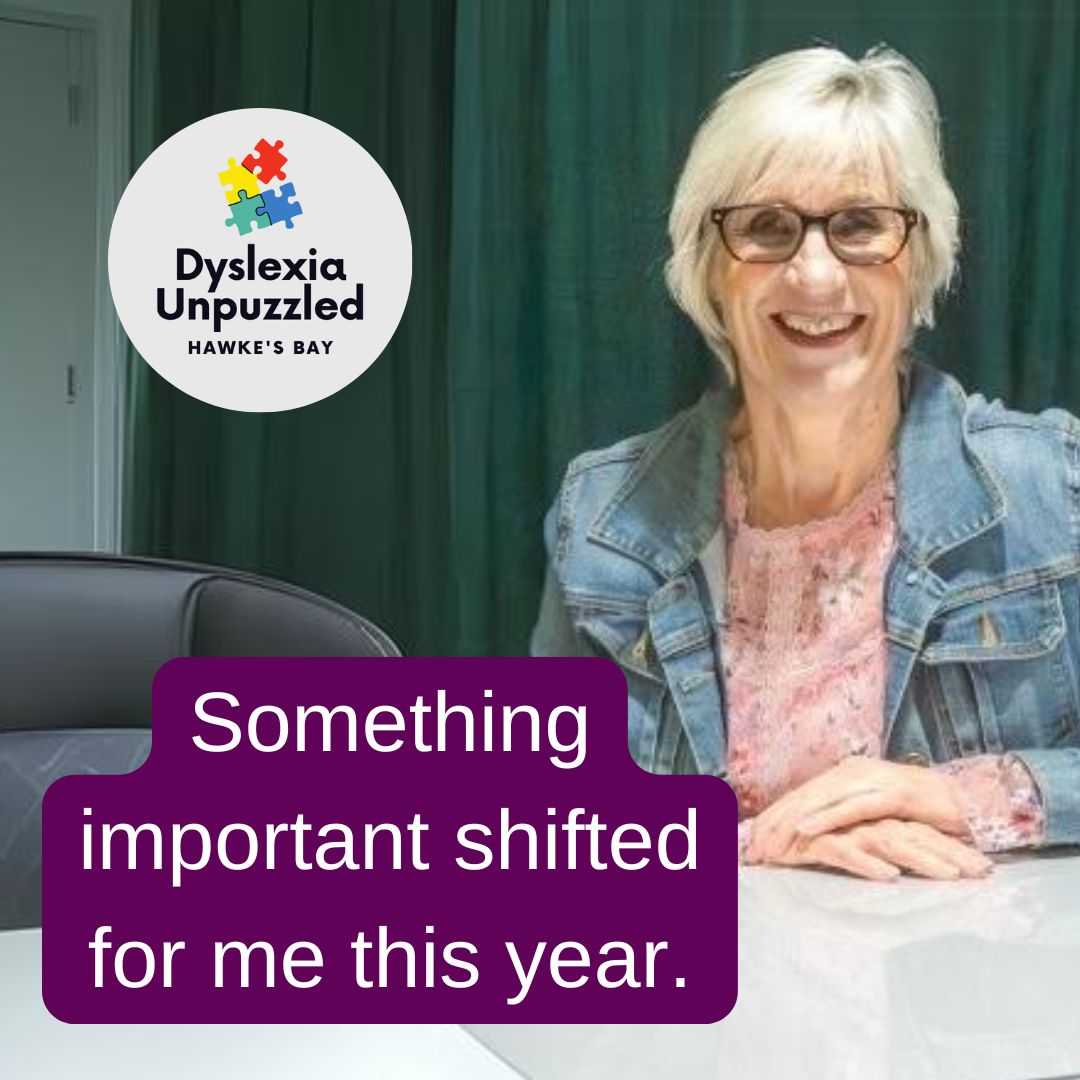 Something important shifted for me this year.