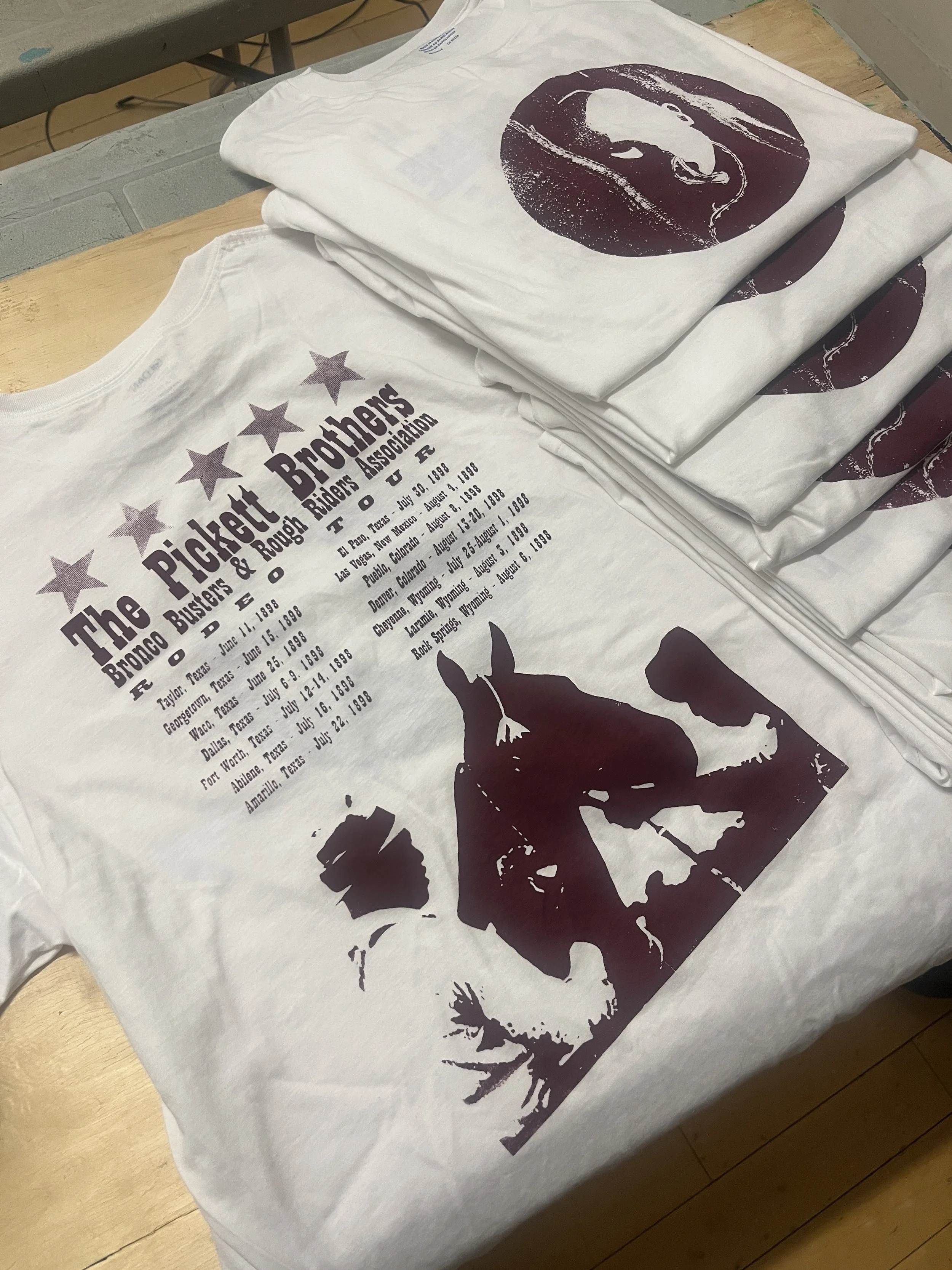 Pickett Brothers Rodeo Tour Merch