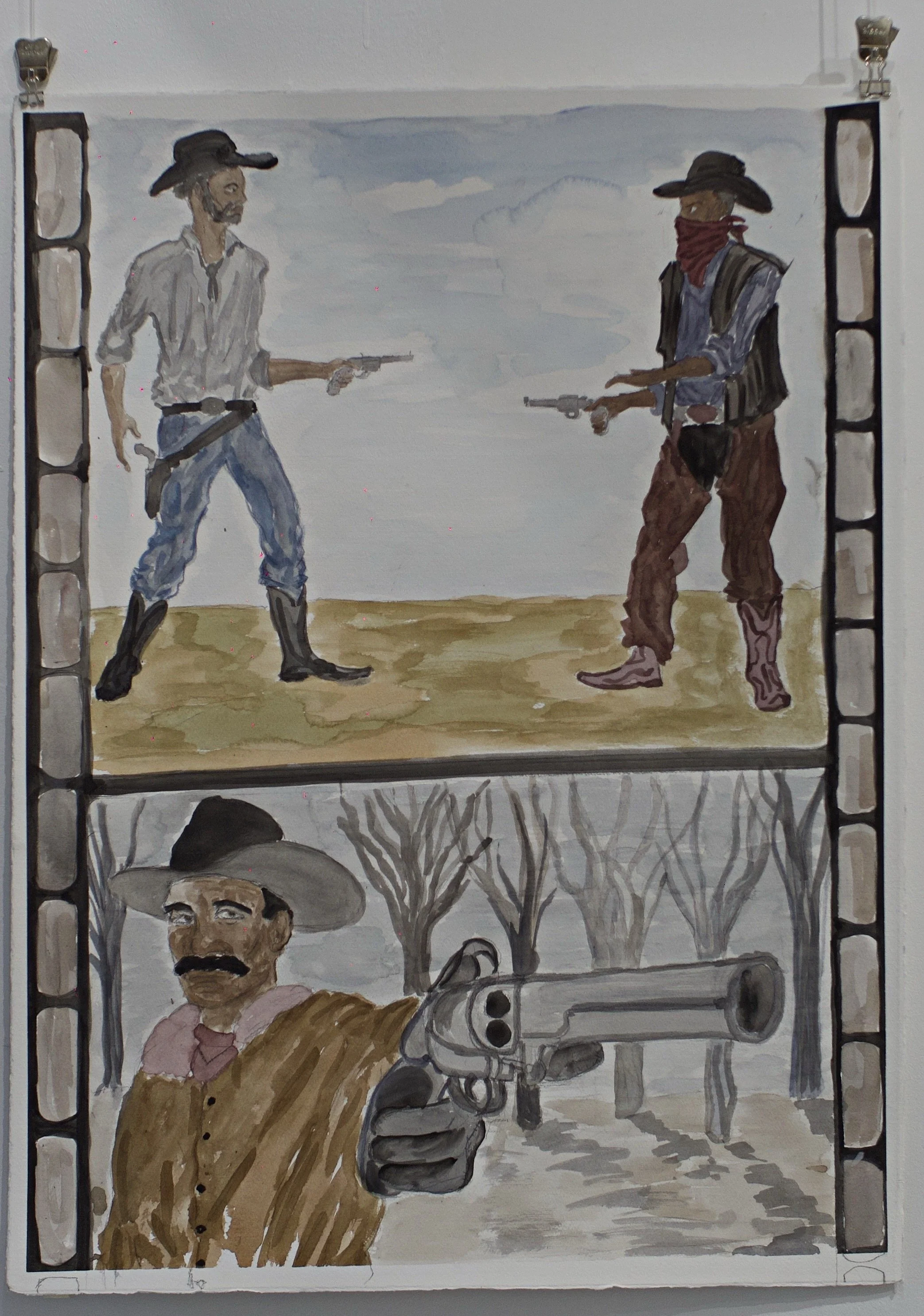 The Bull Dogger Film Strip #1 